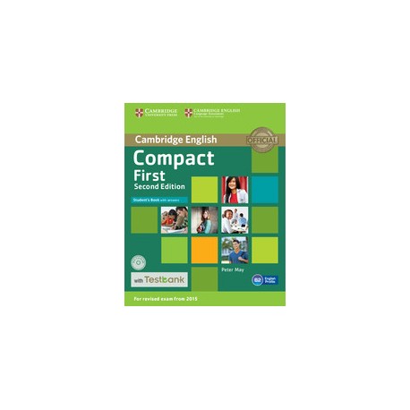 Compact First Student's Book with Answers with CD-ROM with Testbank