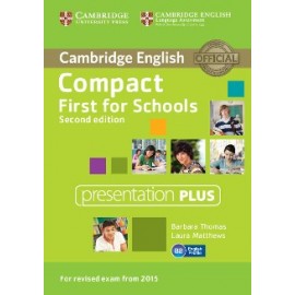 Compact First for Schools Second Edition Presentation Plus DVD-ROM
