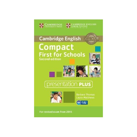 Compact First for Schools Second Edition Presentation Plus DVD-ROM