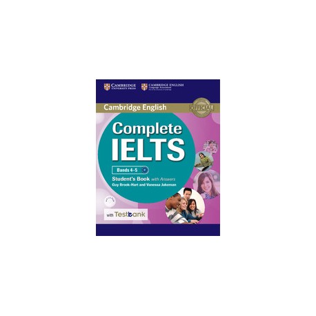 Complete IELTS Bands 4–5 Student's Book with Answers with CD-ROM with Testbank