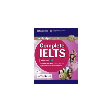 Complete IELTS Bands 5–6.5 Student's Book without Answers with CD-ROM with Testbank