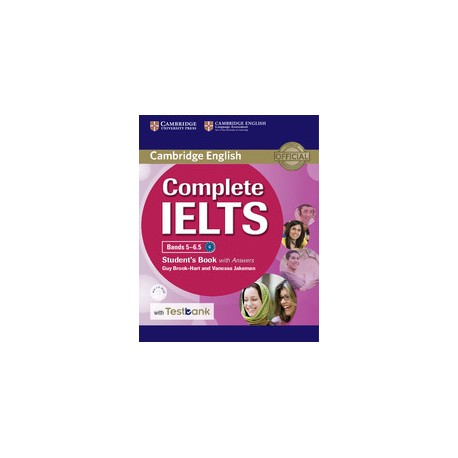 Complete IELTS Bands 5–6.5 Student's Book with Answers with CD-ROM with Testbank
