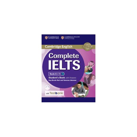 Complete IELTS Bands 6.5–7.5 Student's Book with answers with CD-ROM with Testbank