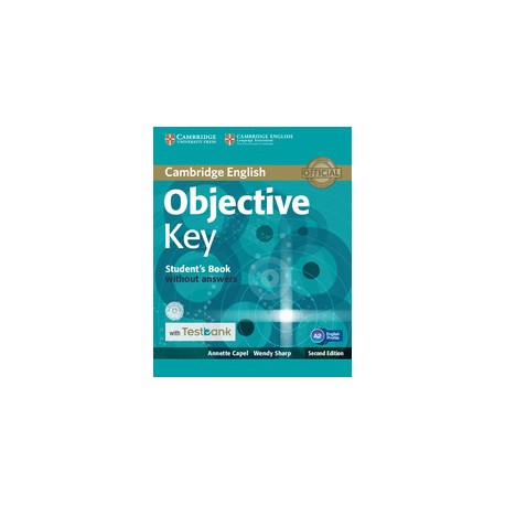 Objective Key Second Edition Student's Book without Answers with CD-ROM with Testbank