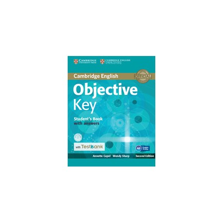 Objective Key Student's Book with Answers with CD-ROM with Testbank