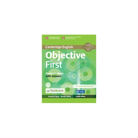 Objective First Student's Book with Answers with CD-ROM with Testbank