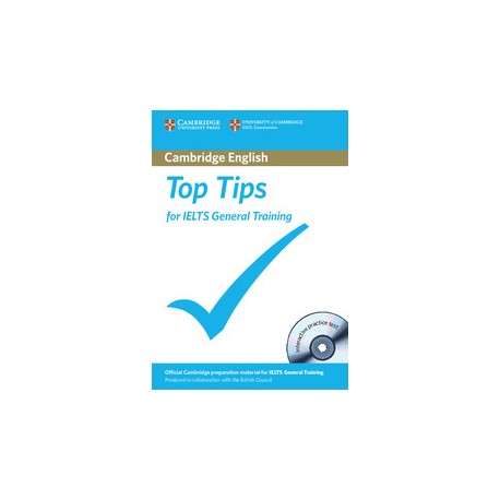 Top Tips for IELTS General Training Paperback with CD-ROM