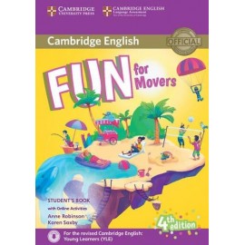 Fun for Movers Fourth edition Student´s Book with audio with online activities