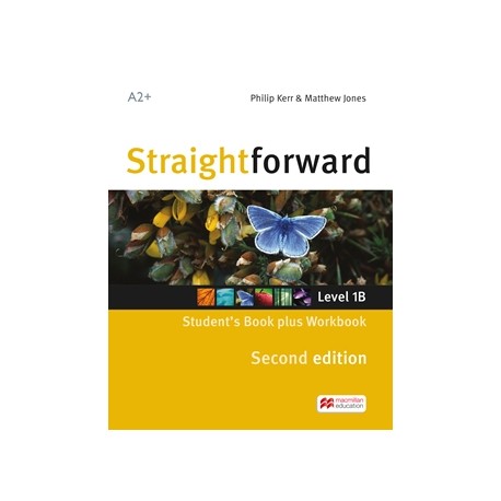 Straightforward Elementary Second Ed. Split Edition Level 1B Student's Book + Workbook without Key + CD