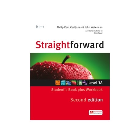 Straightforward Intermediate Second Ed. Split Edition Level 3A Student's Book + Workbook without Key + CD