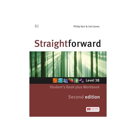 Straightforward Intermediate Second Ed. Split Edition Level 3B Student's Book + Workbook without Key + CD