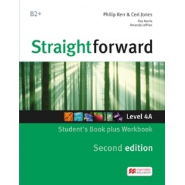 Straightforward Upper-intermediate Second Ed. Split Edition Level 4A Student's Book + Workbook without Key + CD