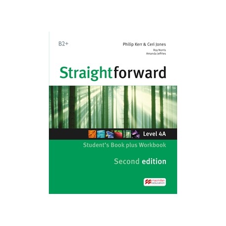 Straightforward Upper-intermediate Second Ed. Split Edition Level 4A Student's Book + Workbook without Key + CD