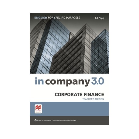 In Company 3.0 ESP Corporate Finance Teacher's Book