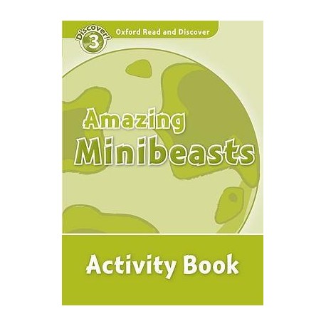 Discover! 3 Amazing Minibeasts Activity Book
