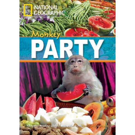 National Geographic Footprint Readers: Monkey Party + DVD National Geographic Footprint Readers: Monkey Party + DVD