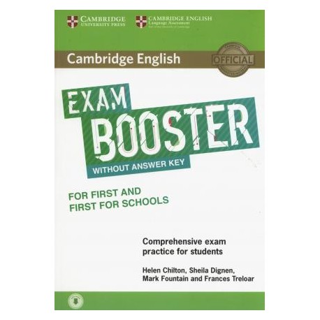 Cambridge English Exam Booster for First and First for Schools without Answer Key with Audio