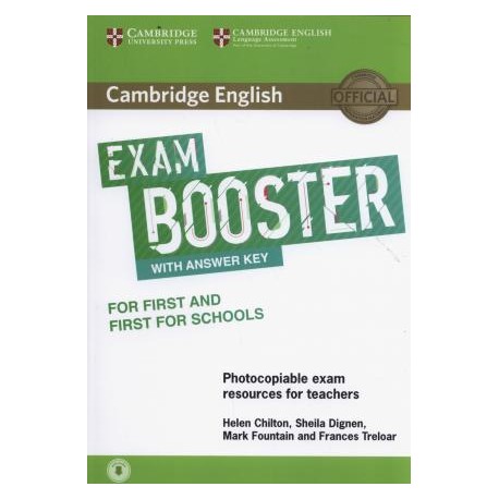 Cambridge English Exam Booster for First and First for Schools with Answer Key with Audio