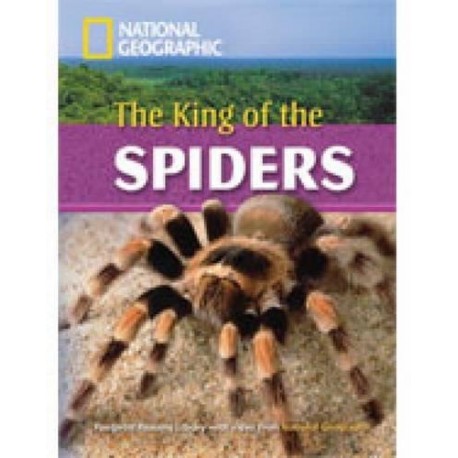 National Geographic Footprint Readers: The King of the Spiders + DVD National Geographic Footprint Readers: The King of the Spiders + DVD