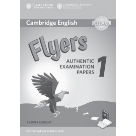 Cambridge English Young Learners 1 for Revised Exam from 2018 Flyers Answer Booklet