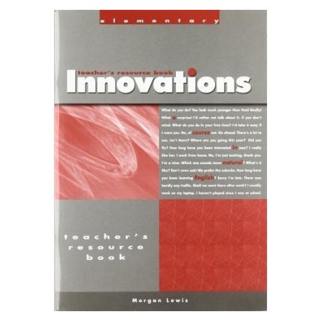 Innovations Elementary Teacher's Resource Book