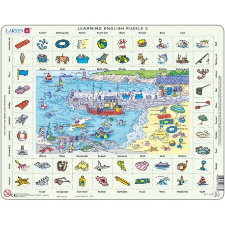 Larsen: Learning English Puzzle Maxi 3