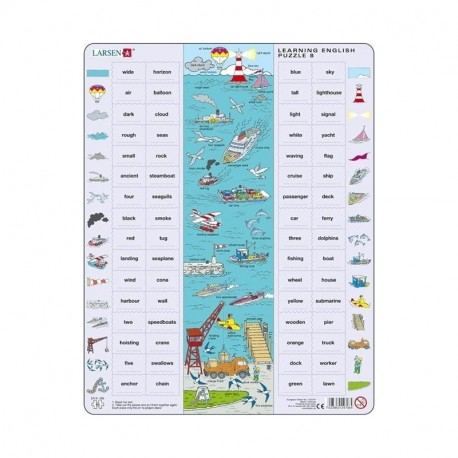 Larsen: Learning English Puzzle Maxi 8