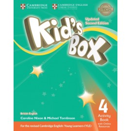 Kid's Box Updated Second Edition 4 Activity Book with Online Resources