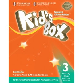 Kid´s Box Updated Second Edition 3 Activity Book with Online Resources