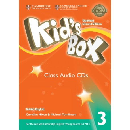 Kid's Box Updated Second Edition 3 Class Audio CDs