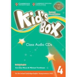 Kid's Box Updated Second Edition 4 Class Audio CDs