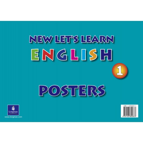New Let's Learn English 1 Poster Pack