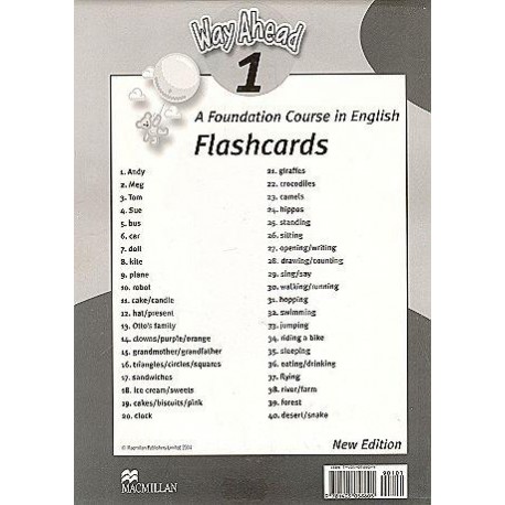 Way Ahead 1 Flashcards