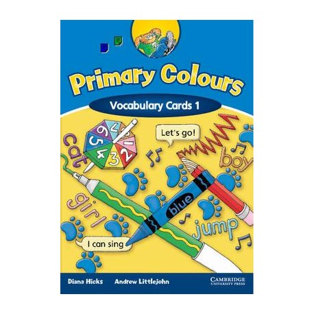 Primary Colours 1 Vocabulary Cards