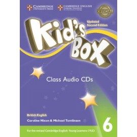 Kid's Box Updated Second Edition 6 Class Audio CDs