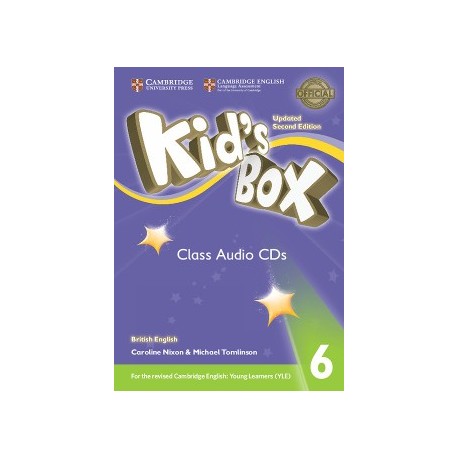 Kid's Box Updated Second Edition 6 Class Audio CDs