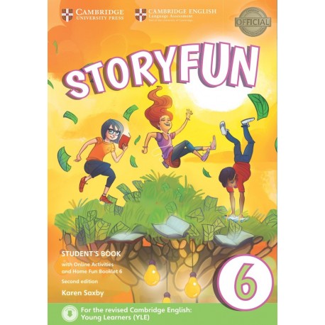 Storyfun for Flyers 6 Second Edition Student's Book with Online Activities and Home Fun Booklet 6