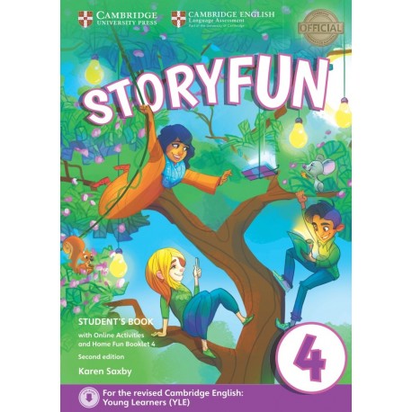 Storyfun for Movers 4 Second Edition Student's Book with Online Activities and Home Fun Booklet 4