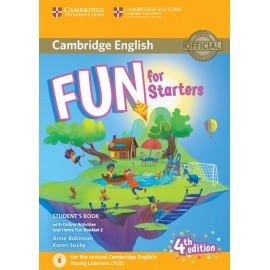 Fun for Starters Fourth edition Student´s Book with Home Fun Booklet and online activities