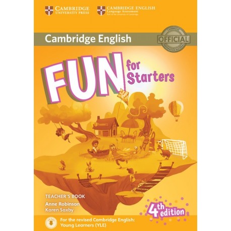 Fun for Starters 4th edition Teacher´s book with downloadable audio