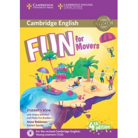Fun for Movers Fourth edition Student´s Book with Home Fun Booklet and online activities