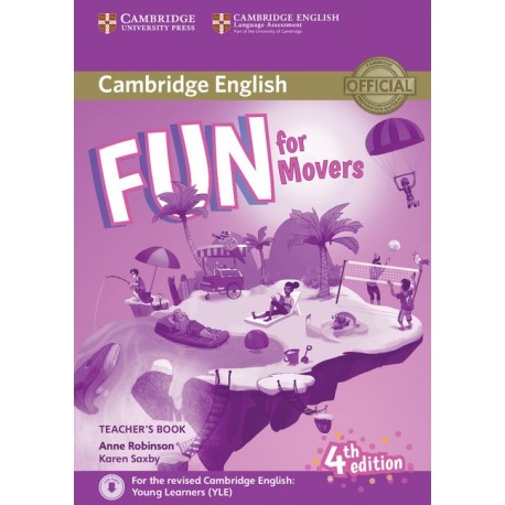 Fun for Movers 4th edition Teacher´s Book with downloadable audio