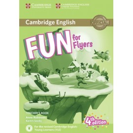 Fun for Flyers Fourth edition Teacher´s Book with downloadable audio