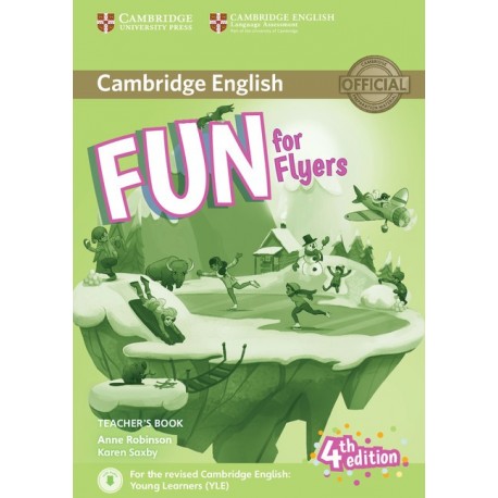 Fun for Flyers 4th edition Teacher´s Book with downloadable audio