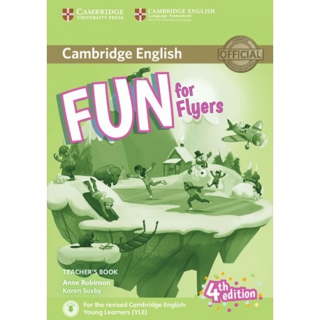 Fun for Flyers 4th edition Teacher´s Book with downloadable audio