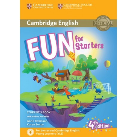 Fun for Starters 4th edition Student´s Book with audio online activities