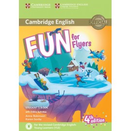 Fun for Flyers Fourth edition Student´s Book with audio with online activities