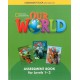 Our World 1-3 Assessment Book + Audio CD