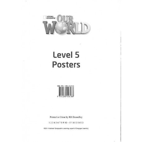 Our World 5 Poster Set Our World 5 Poster Set