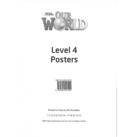 Our World 4 Poster Set Our World 4 Poster Set